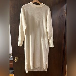 MUJI long sweater dress
